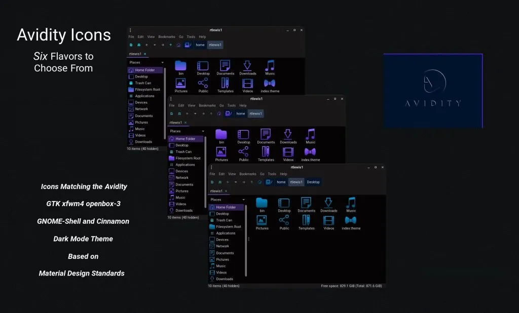 Avidity icons