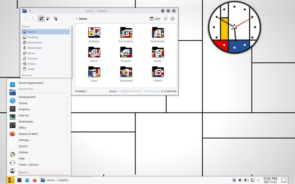 Mondrian theme - Light