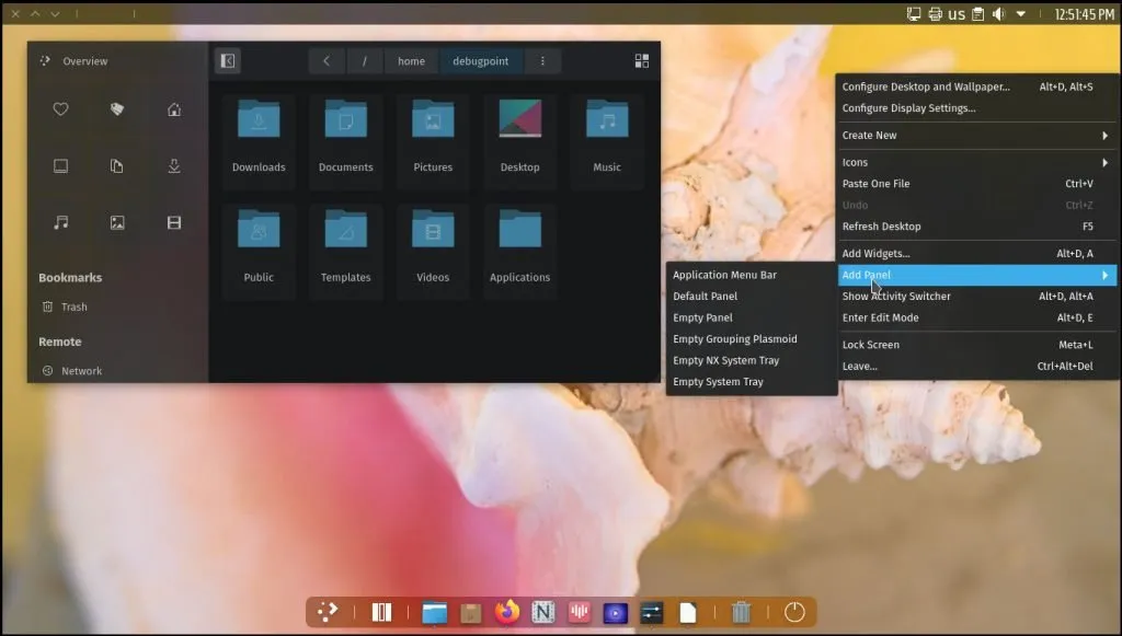 Nitrux 2.0 + Desktop