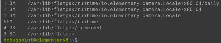 var-lib-flatpak size is reduced